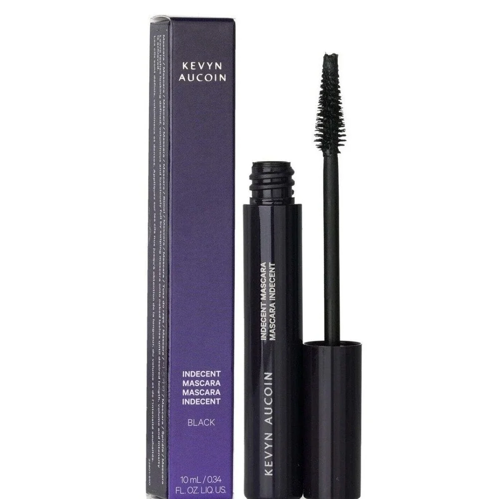 NIB Kevyn‎ Aucoin Indecent Mascara Black Full Size 10ml
